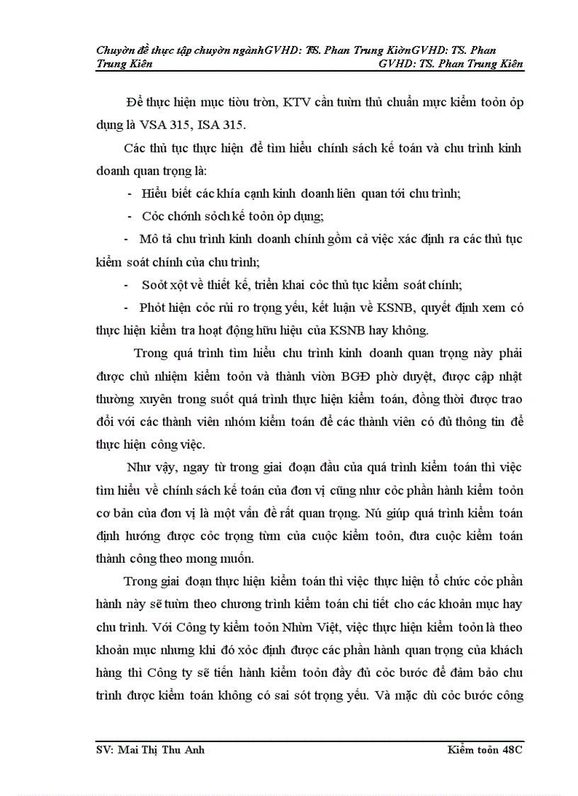 image for page Kiểm toán chu trình bán hàng - thu tiền do do Công ty TNHH Kiểm toán Nhân Việt thực hiện