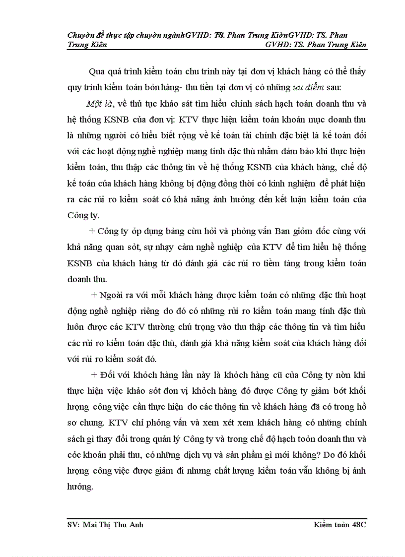 image for page Kiểm toán chu trình bán hàng - thu tiền do do Công ty TNHH Kiểm toán Nhân Việt thực hiện