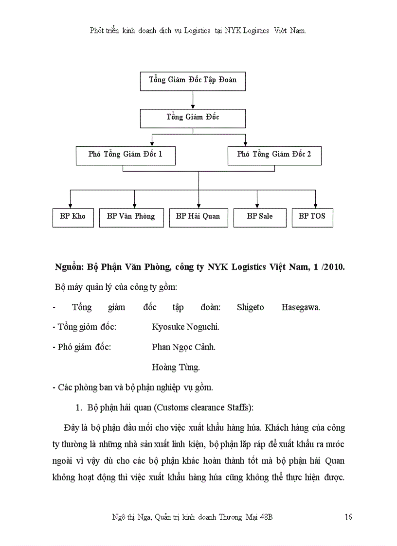 image for page Phát triển kinh doanh dịch vụ Logistics tại công ty NYK Logistics Việt Nam
