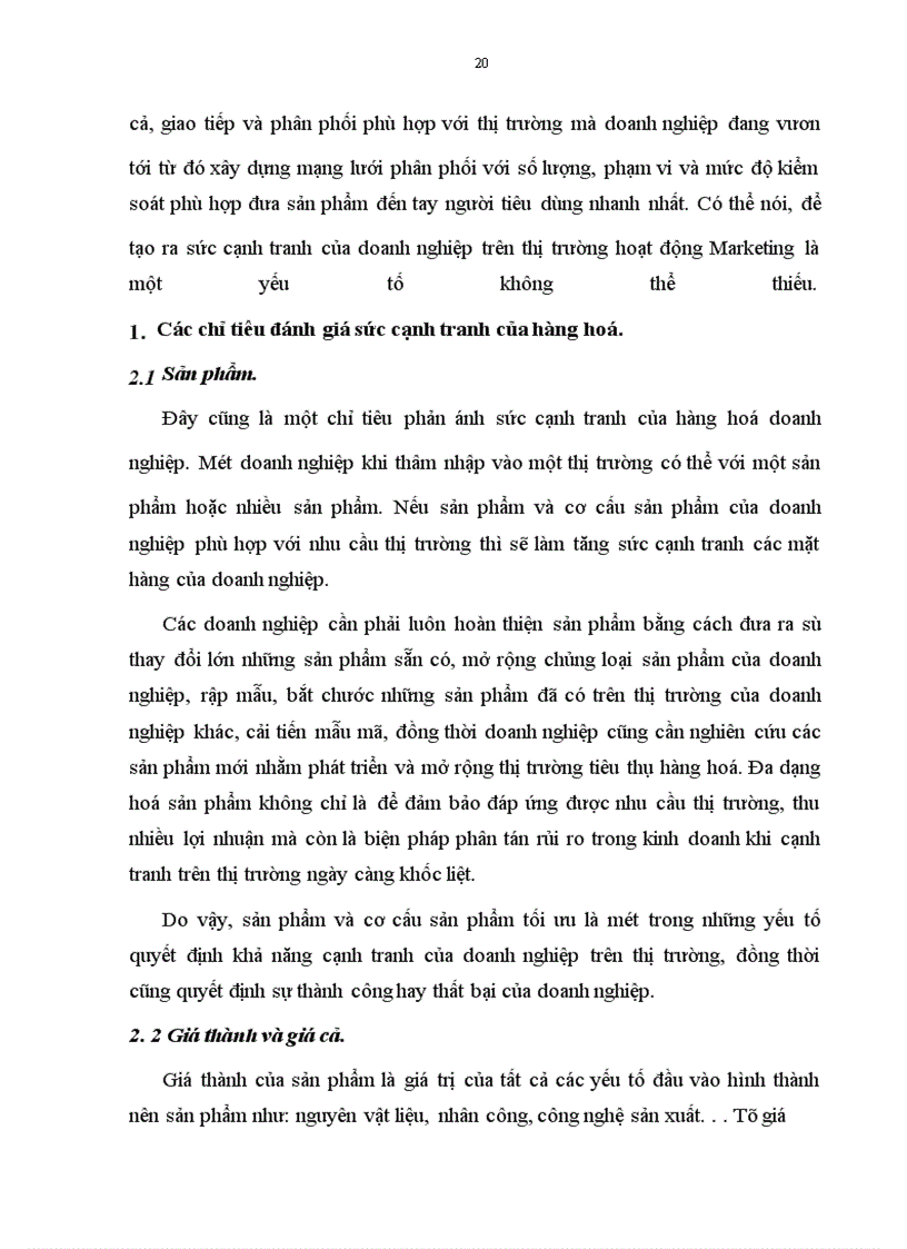 image for page Cỏc giải phỏp nõng cao sức cạnh tranh của sản phẩm xuất khẩu ở cụng ty dệt may Hà Nội (Hanosimex)