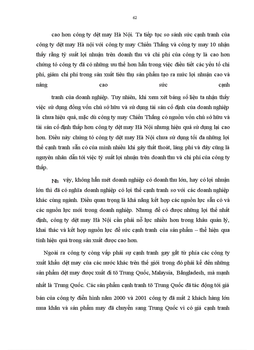 image for page Cỏc giải phỏp nõng cao sức cạnh tranh của sản phẩm xuất khẩu ở cụng ty dệt may Hà Nội (Hanosimex)