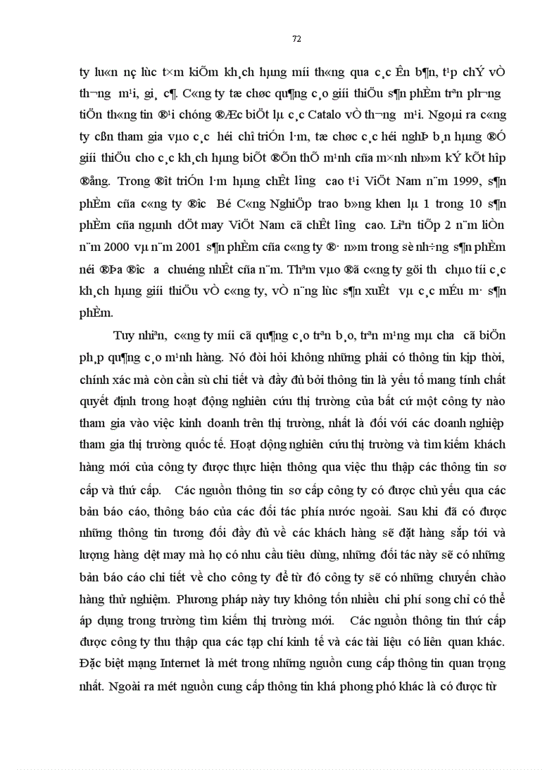 image for page Cỏc giải phỏp nõng cao sức cạnh tranh của sản phẩm xuất khẩu ở cụng ty dệt may Hà Nội (Hanosimex)