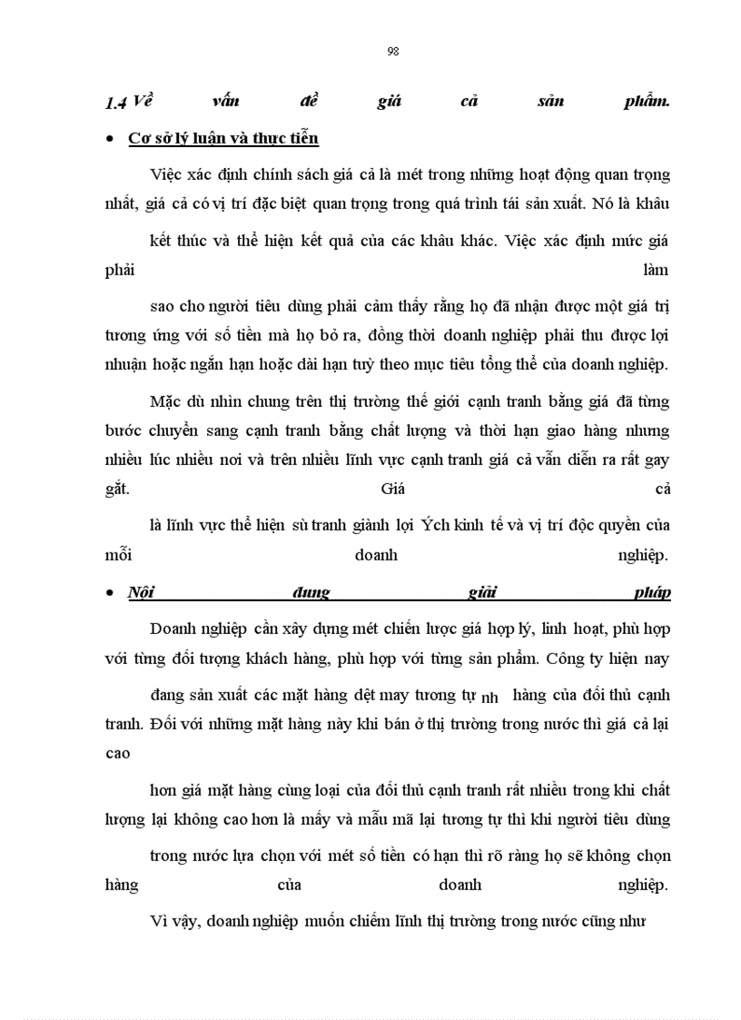 image for page Cỏc giải phỏp nõng cao sức cạnh tranh của sản phẩm xuất khẩu ở cụng ty dệt may Hà Nội (Hanosimex)