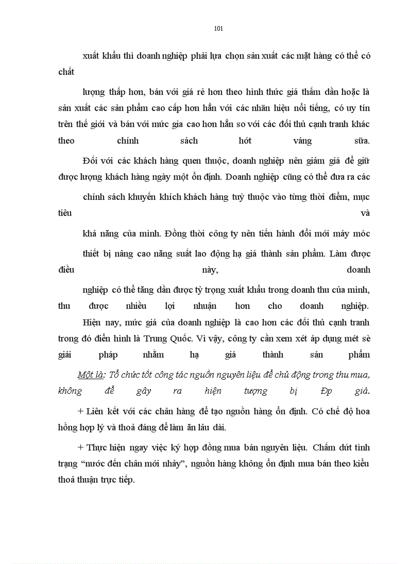 image for page Cỏc giải phỏp nõng cao sức cạnh tranh của sản phẩm xuất khẩu ở cụng ty dệt may Hà Nội (Hanosimex)