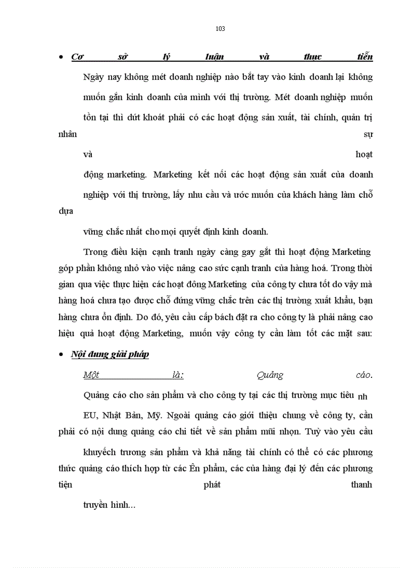 image for page Cỏc giải phỏp nõng cao sức cạnh tranh của sản phẩm xuất khẩu ở cụng ty dệt may Hà Nội (Hanosimex)