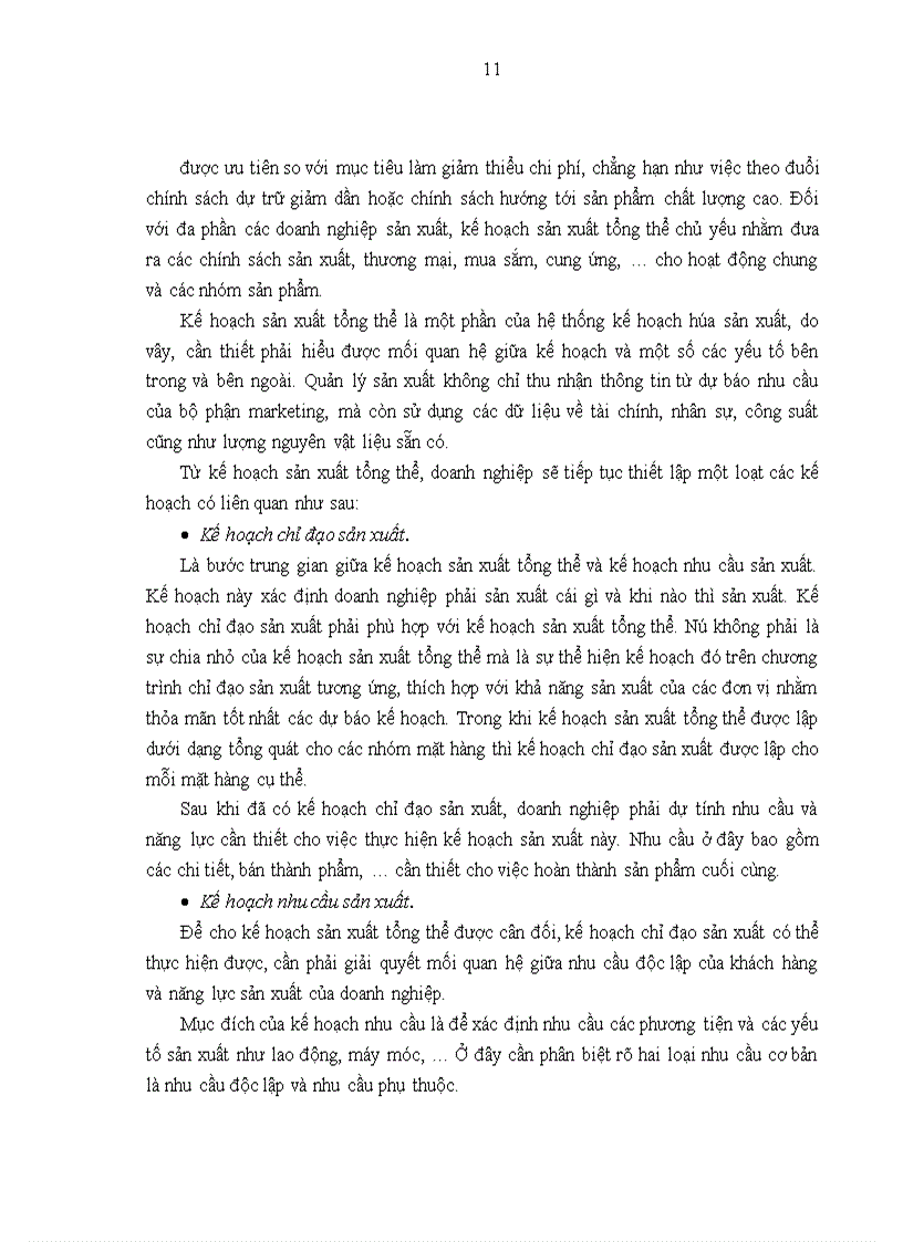image for page Hoàn thiện công tác lập kế hoạch sản xuất tại xớ nghiệp Xớ nghiệp Bao bì Vĩnh Tuy
