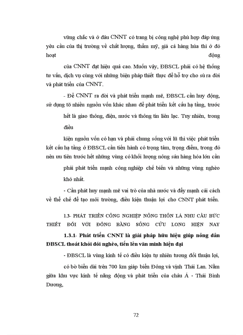 image for page Phát triển công nghiệp nông thôn ở Đồng bằng sông Cửu Long theo hướng công nghiệp hóa, hiện đại hóa