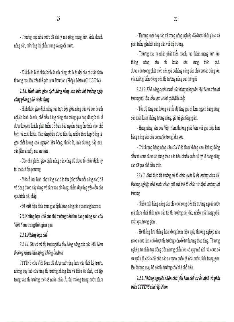 image for page Thị trường tiêu thụ hàng nông sản của Việt Nam trong bối cảnh hội nhập AFTA