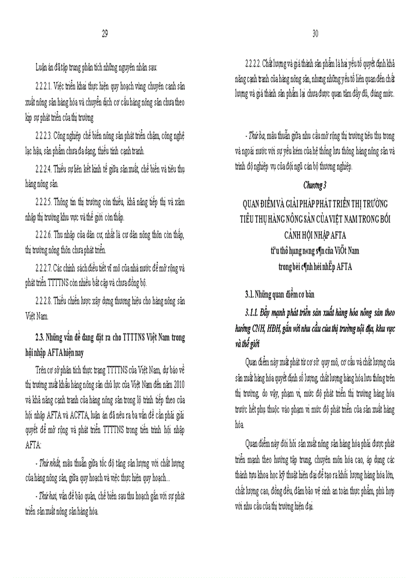 image for page Thị trường tiêu thụ hàng nông sản của Việt Nam trong bối cảnh hội nhập AFTA