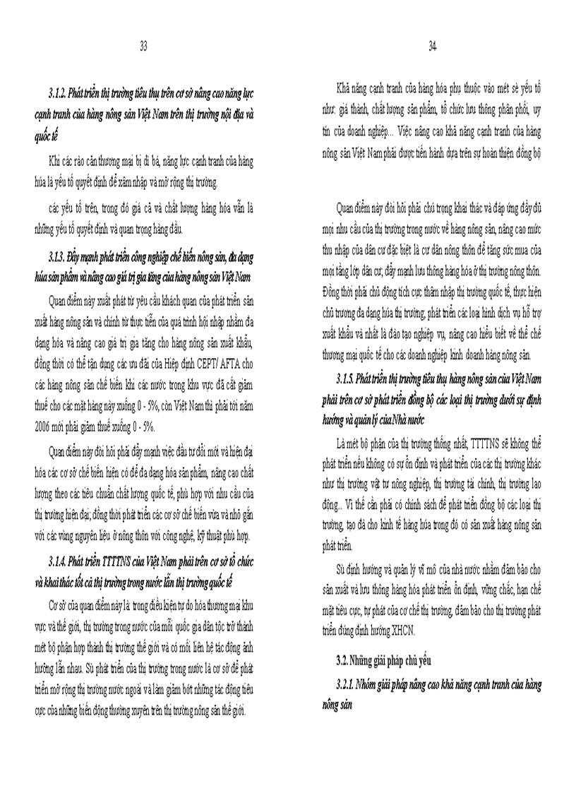 image for page Thị trường tiêu thụ hàng nông sản của Việt Nam trong bối cảnh hội nhập AFTA