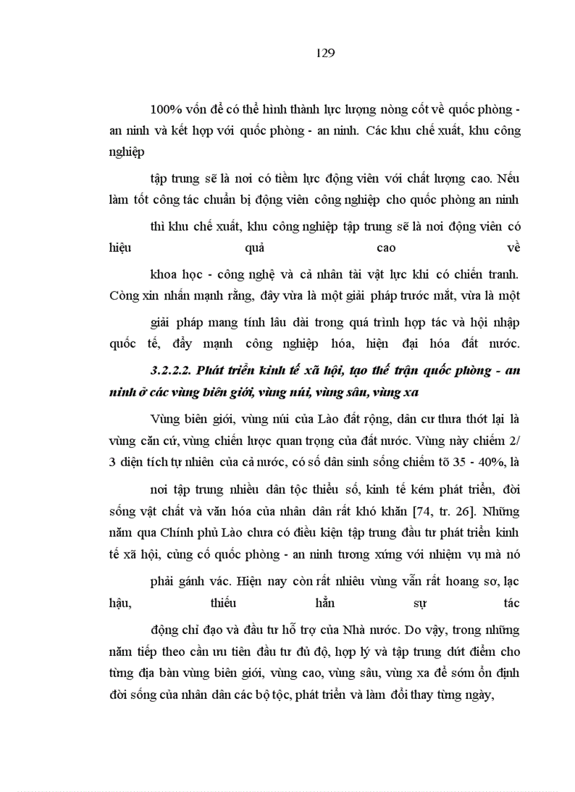 image for page Mối quan hệ biện chứng giữa kinh tế với quốc phòng trong thời kỳ đổi mới ở CHDCND Lào