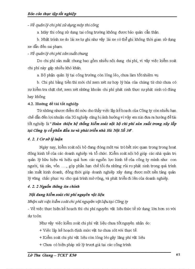 image for page Thực tập tốt nghiệp: công ty cổ phần đầu tư và phát triển nhà hà nội số 30