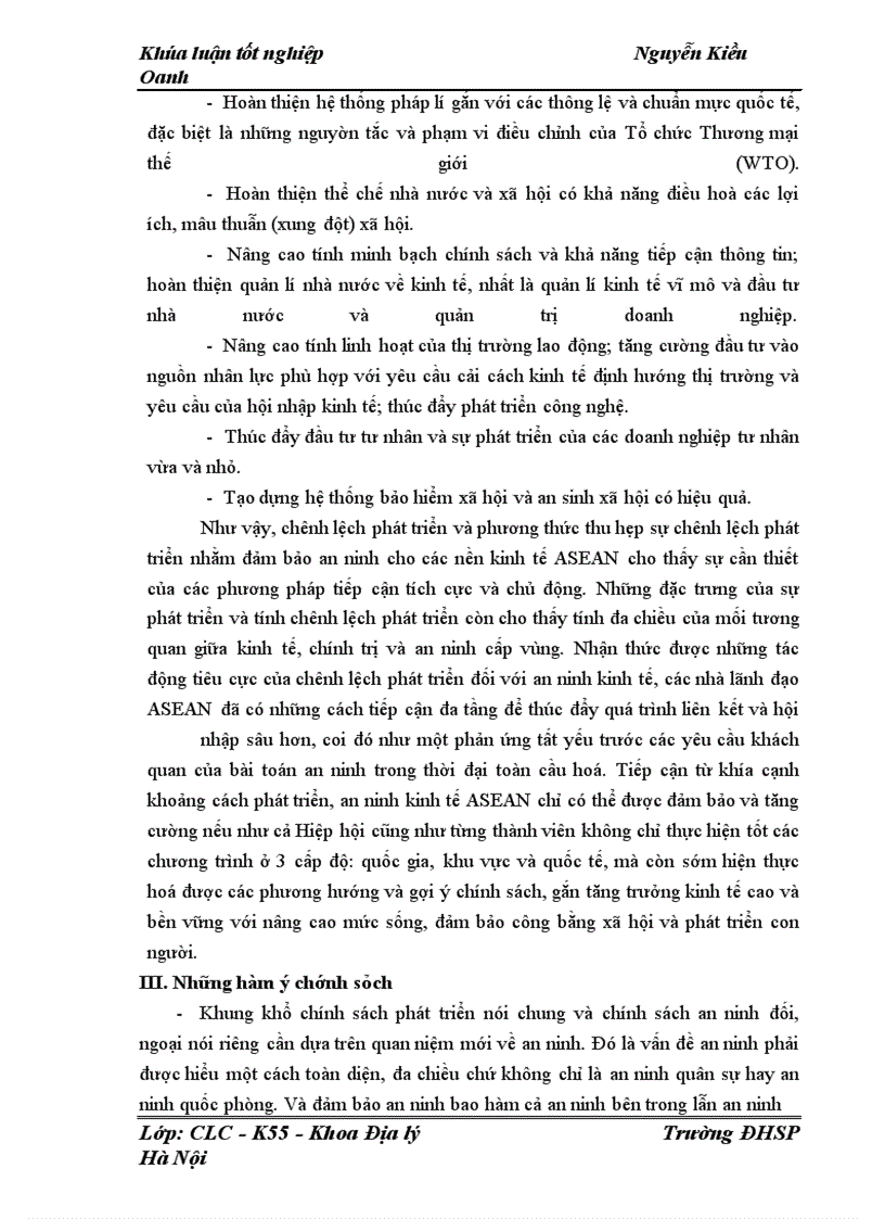 image for page Tác động của chênh lệch phát triển con người tới an ninh kinh tế ở khu vực ASEAN giai đoạn 1985 - 2005
