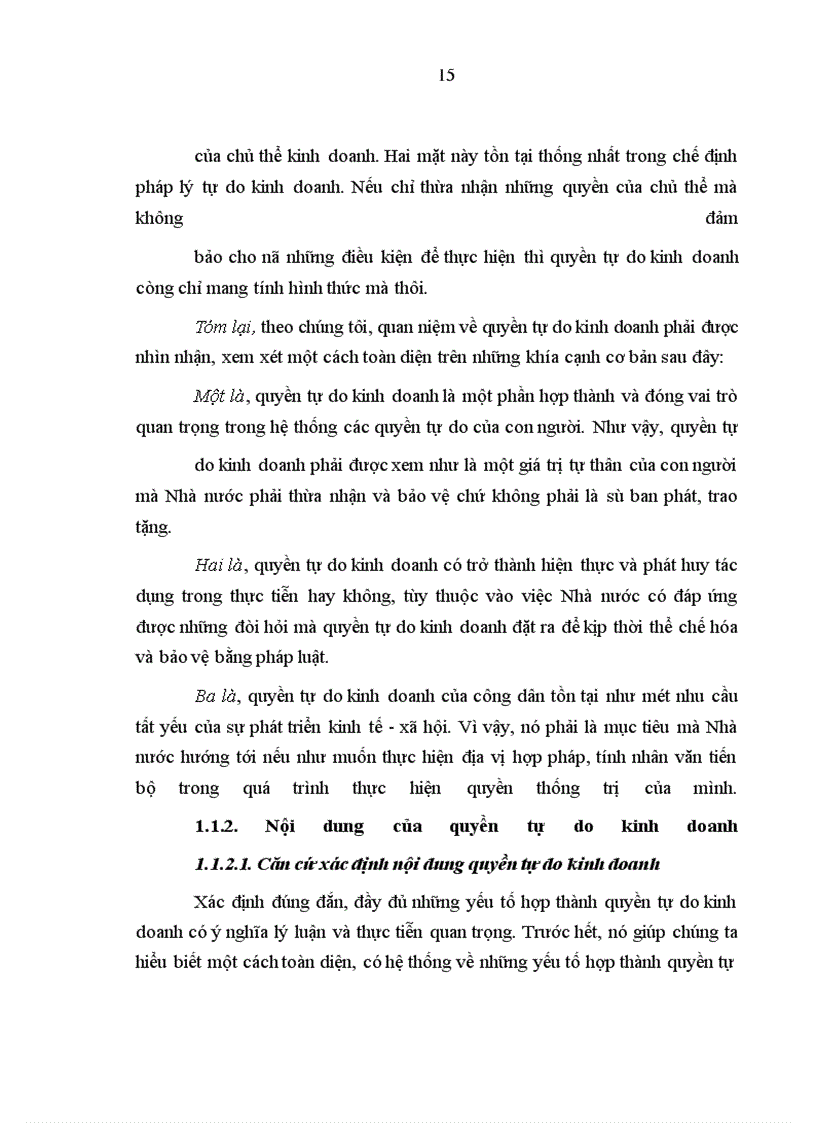 image for page Vấn đề quyền tự do kinh doanh và pháp luật kinh tế