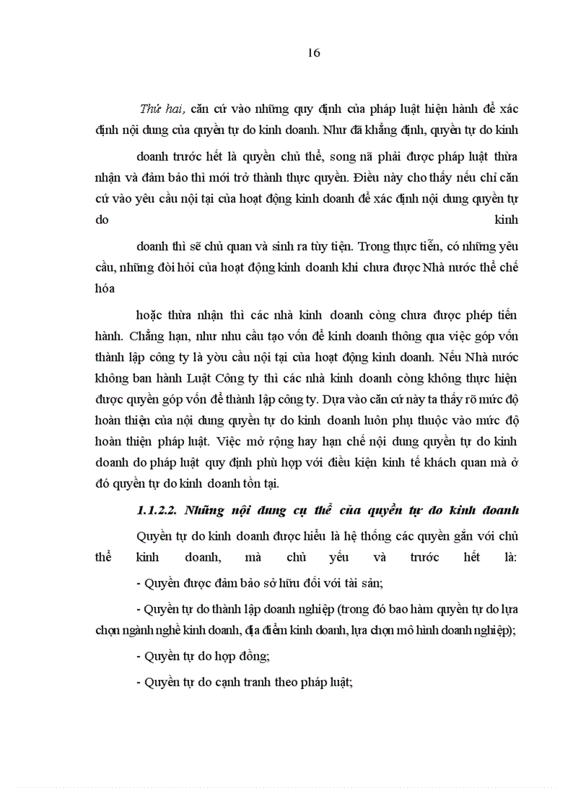 image for page Vấn đề quyền tự do kinh doanh và pháp luật kinh tế