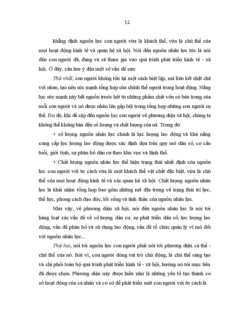 image for page Nghiên cứu con người và nguồn nhân lực đi vào CNH - HĐH