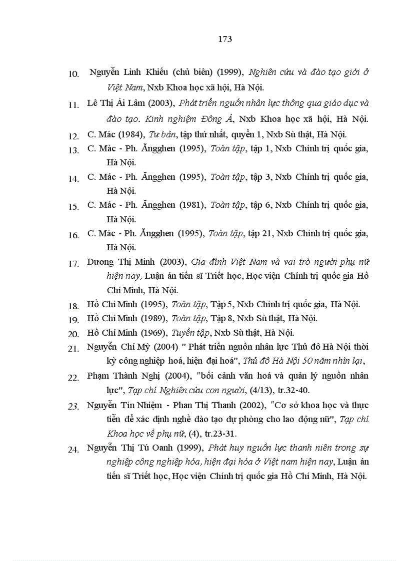 image for page Nghiên cứu con người và nguồn nhân lực đi vào CNH - HĐH