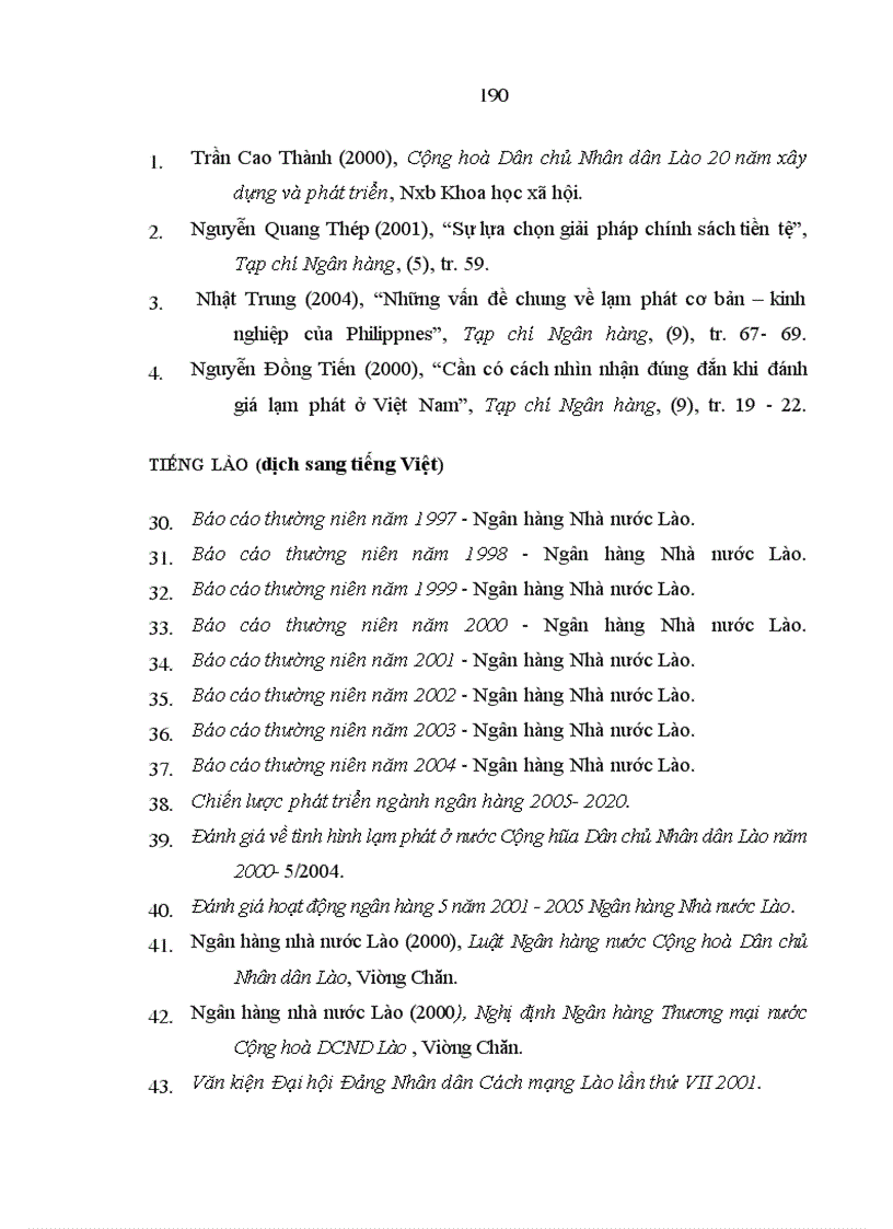 image for page Định hướng và giải pháp trong thực hiện chính sách tiền tệ nhằm kiểm soát lạm phát ở Cộng hòa Dân chủ Nhân dân Lào