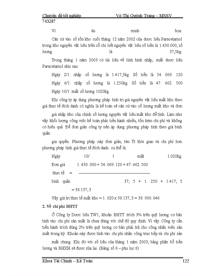 image for page Hoàn thiện tổ chức công tác kế toán chi phí sản xuất và tính giá thành sản phẩm tại Công ty Dược liệu TW1