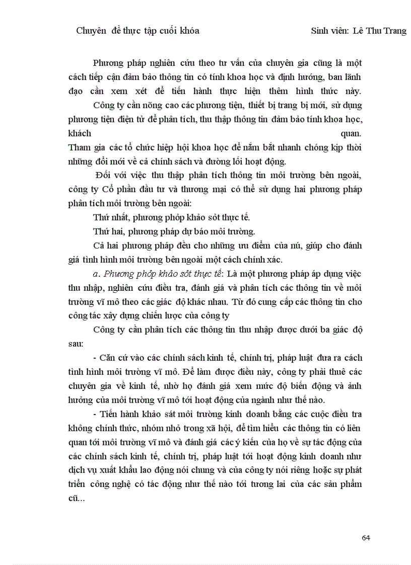 image for page Giải pháp hoàn thiện công tác xây dựng chiến lược kinh doanh của công ty Cổ phần Đầu tư và thương mại ( Constrexim – TM )