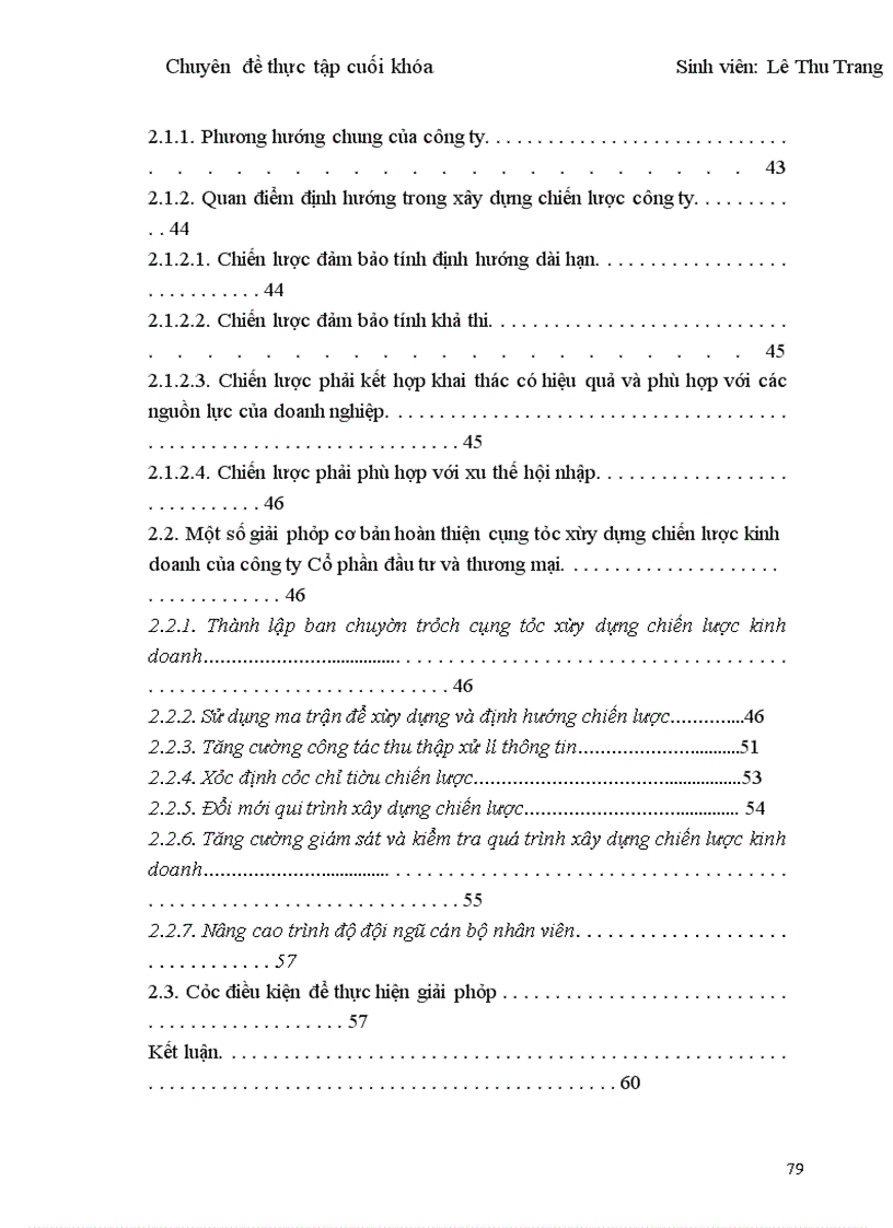 image for page Giải pháp hoàn thiện công tác xây dựng chiến lược kinh doanh của công ty Cổ phần Đầu tư và thương mại ( Constrexim – TM )