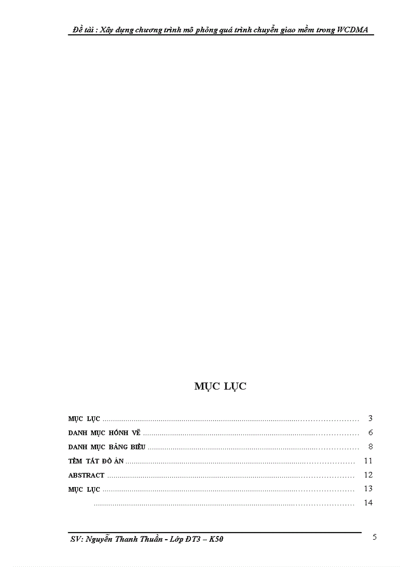 image for page Xây dựng chương trình mô phỏng quá trình chuyển giao mềm trong WCDMA