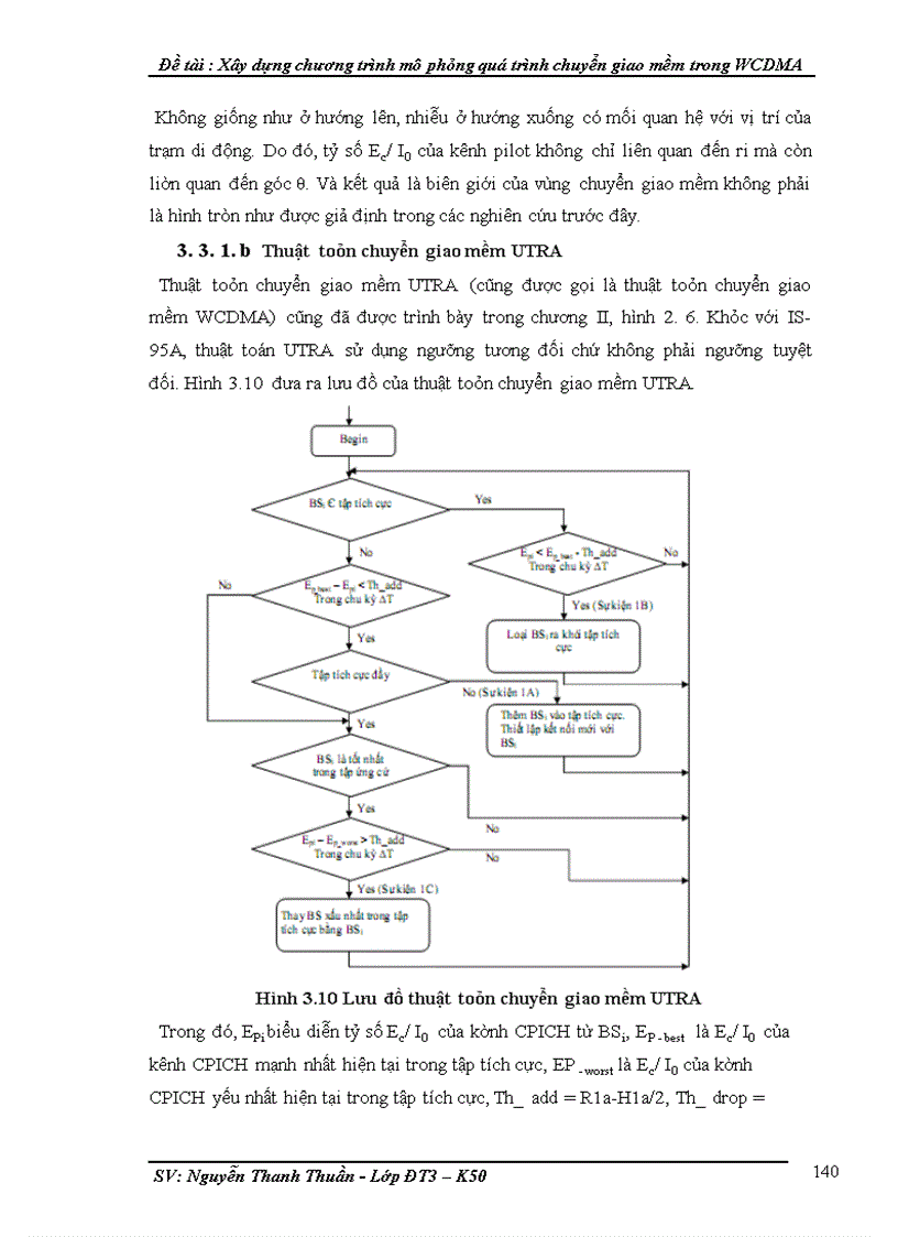 image for page Xây dựng chương trình mô phỏng quá trình chuyển giao mềm trong WCDMA