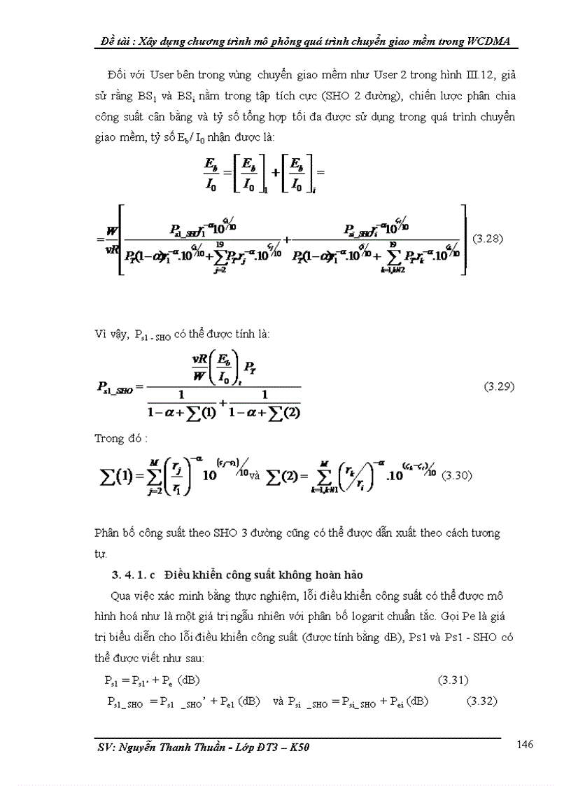 image for page Xây dựng chương trình mô phỏng quá trình chuyển giao mềm trong WCDMA