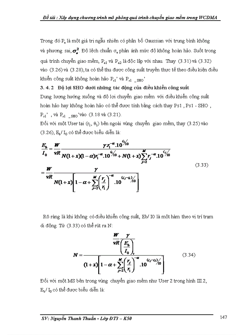 image for page Xây dựng chương trình mô phỏng quá trình chuyển giao mềm trong WCDMA