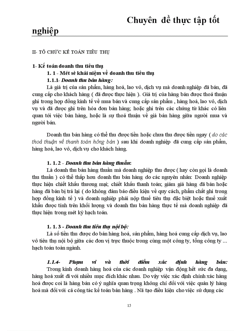 image for page Kế toán tiêu thụ hàng hoá và xác định kết quả kinh doanh ở công ty xăng dầu khu vực III