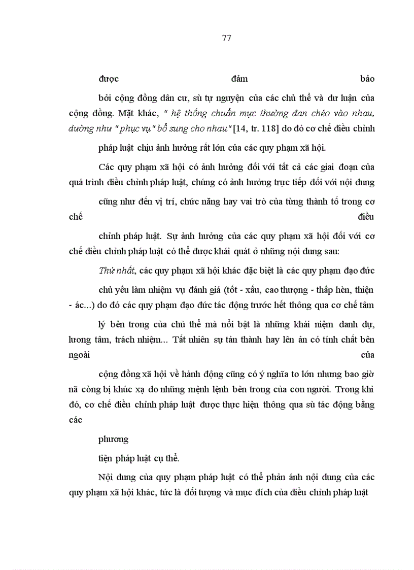 image for page Vấn đề lý luận cơ bản về cơ chế điều chỉnh pháp luật