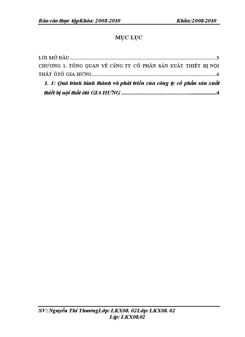 image for page Hoàn thiện chi phí sản xuất và tính giá thành sản phẩm lót sàn ô tô tại công ty cổ phần sản xuất thiết bị nội thất ô tô GIA HƯNG