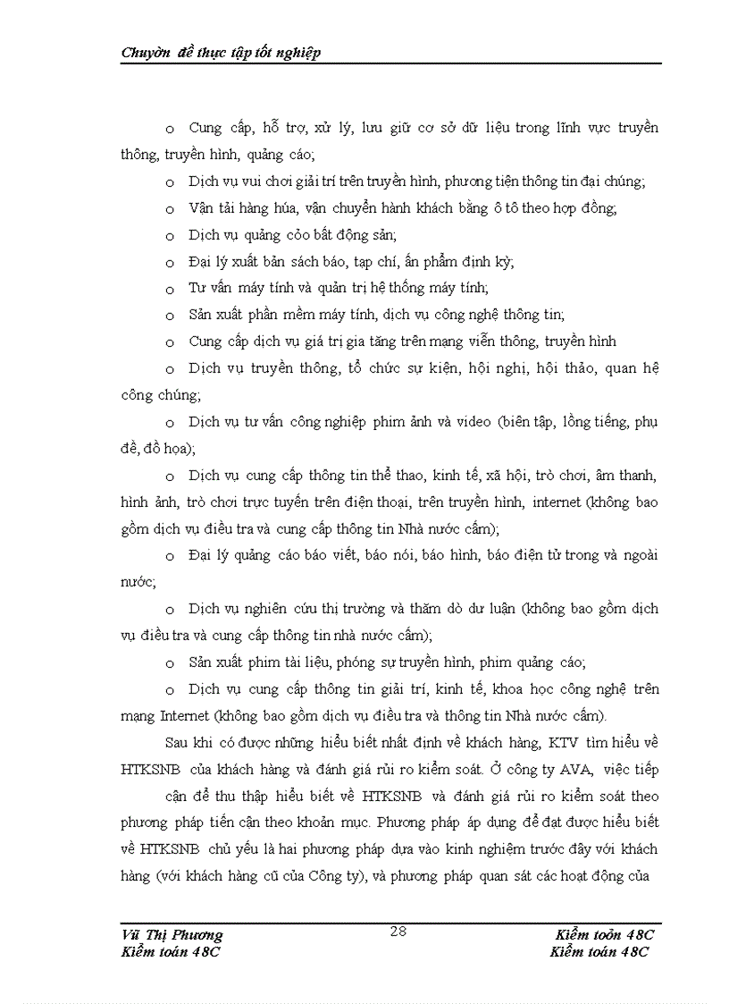 image for page Hoàn thiện kiểm toán khoản mục doanh thu bán hàng và cung cấp dịch vụ trong quy trình kiểm toán BCTC do Công ty TNHH Tư vấn Kế toán và Kiểm toán Việt Nam (Công ty AVA) thực hiện