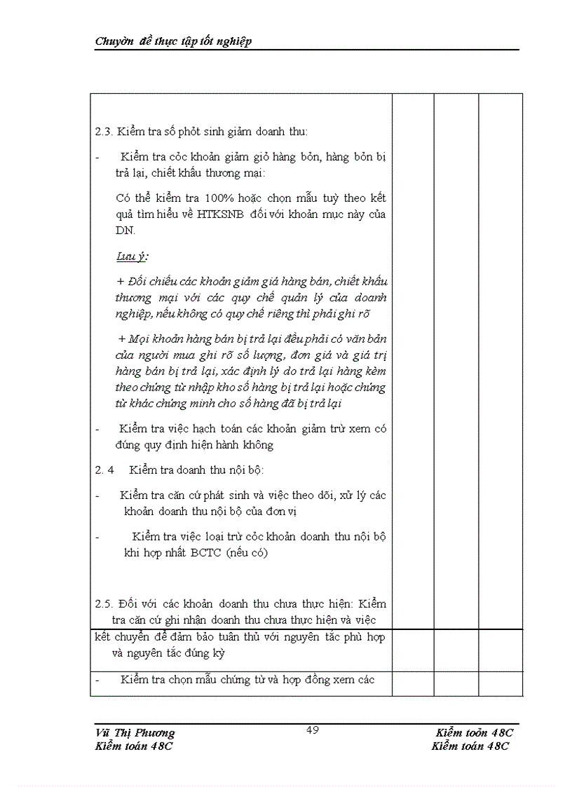 image for page Hoàn thiện kiểm toán khoản mục doanh thu bán hàng và cung cấp dịch vụ trong quy trình kiểm toán BCTC do Công ty TNHH Tư vấn Kế toán và Kiểm toán Việt Nam (Công ty AVA) thực hiện