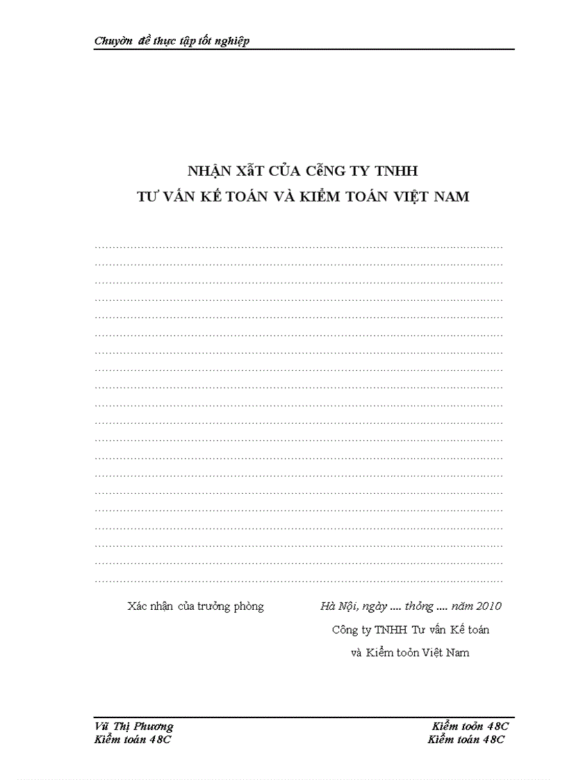 image for page Hoàn thiện kiểm toán khoản mục doanh thu bán hàng và cung cấp dịch vụ trong quy trình kiểm toán BCTC do Công ty TNHH Tư vấn Kế toán và Kiểm toán Việt Nam (Công ty AVA) thực hiện