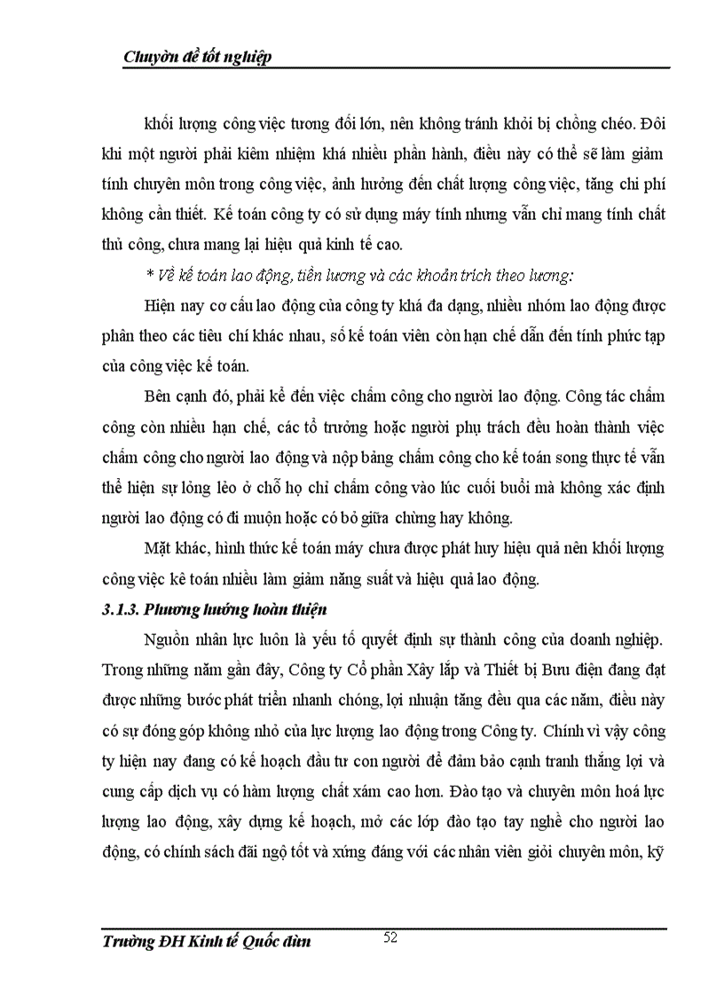 image for page Hoàn thiện kế toán tiền lương và các khoản trích theo lương tại Công ty Cổ phần Xây lắp và Thiết bị Bưu điện