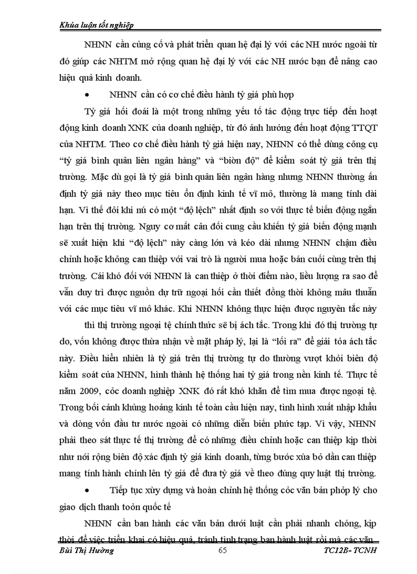 image for page Giải pháp nâng cao chất lượng thanh toán quốc tế tại chi nhánh Ngân hàng công thương Thanh Xuân