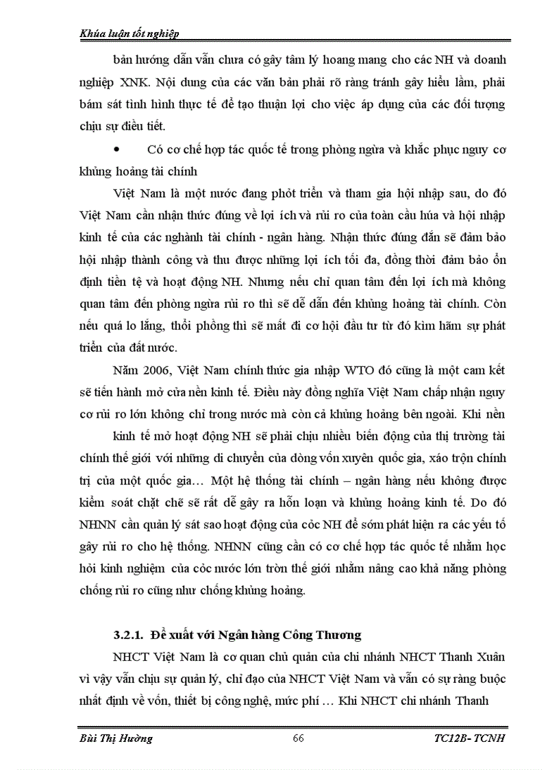 image for page Giải pháp nâng cao chất lượng thanh toán quốc tế tại chi nhánh Ngân hàng công thương Thanh Xuân