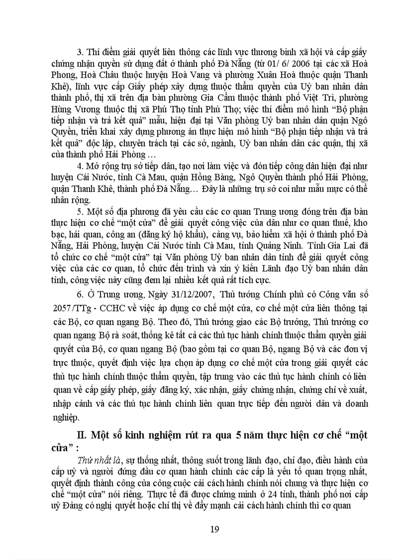 image for page Giải pháp nâng cao chất lượng cơ chế cải cách thủ tục hành chính