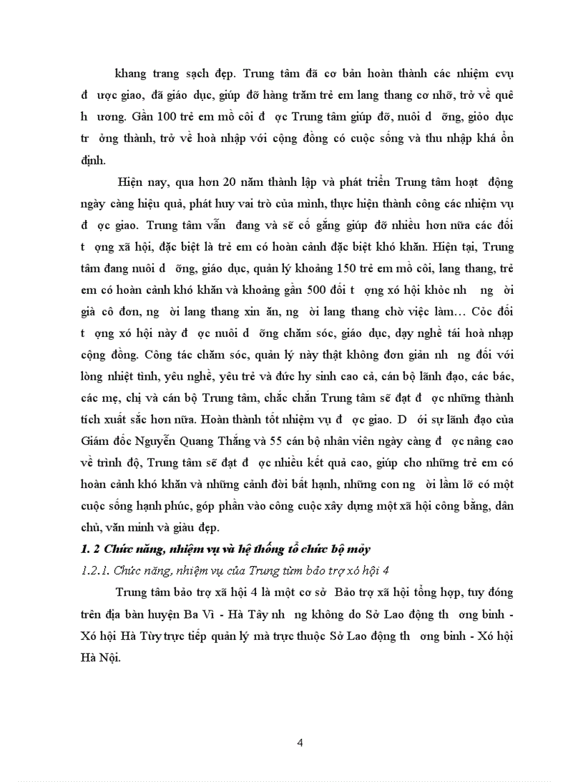image for page Thực trạng tình hình, kết quả hoạt động asxh ở ttbtxh 4 - hà nội
