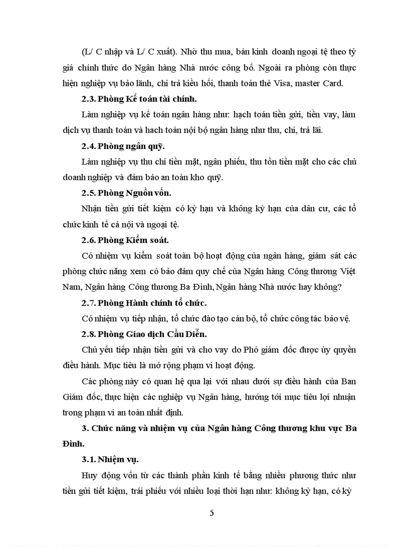 image for page Những khó khăn và thuận lợi của Ngân hàng Công thương Ba Đình