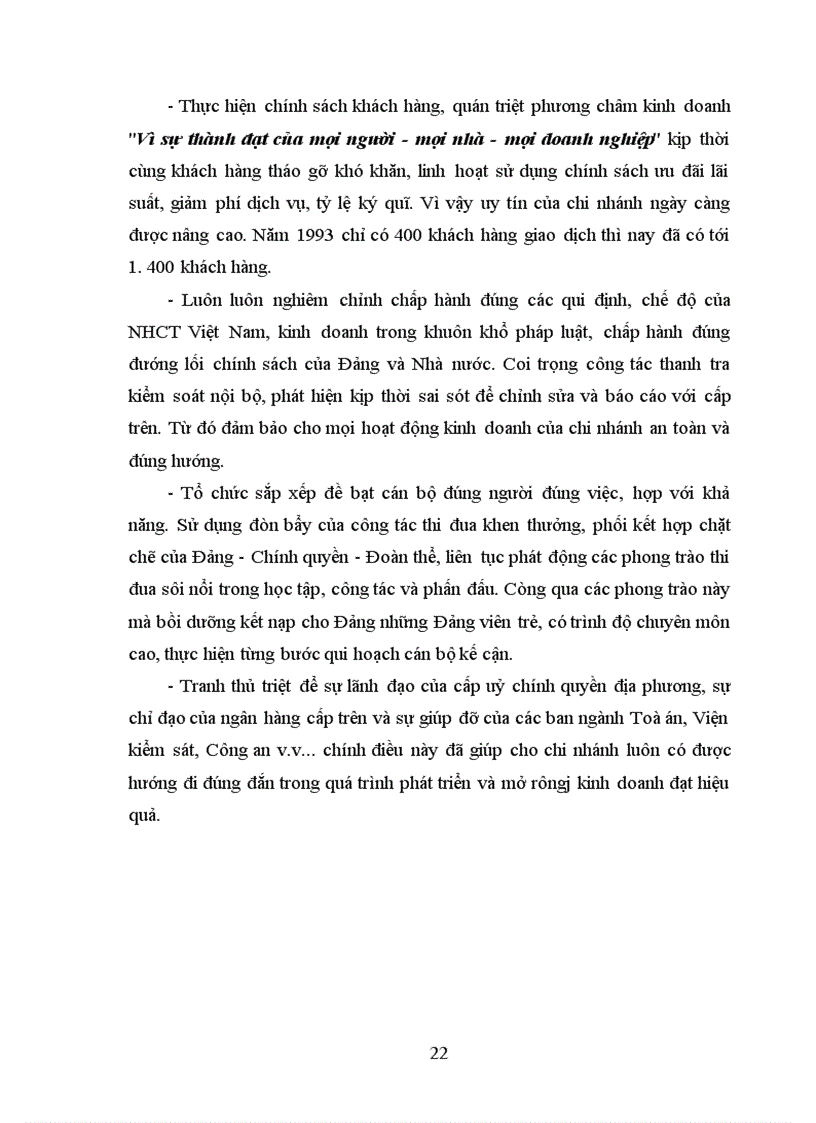 image for page Những khó khăn và thuận lợi của Ngân hàng Công thương Ba Đình