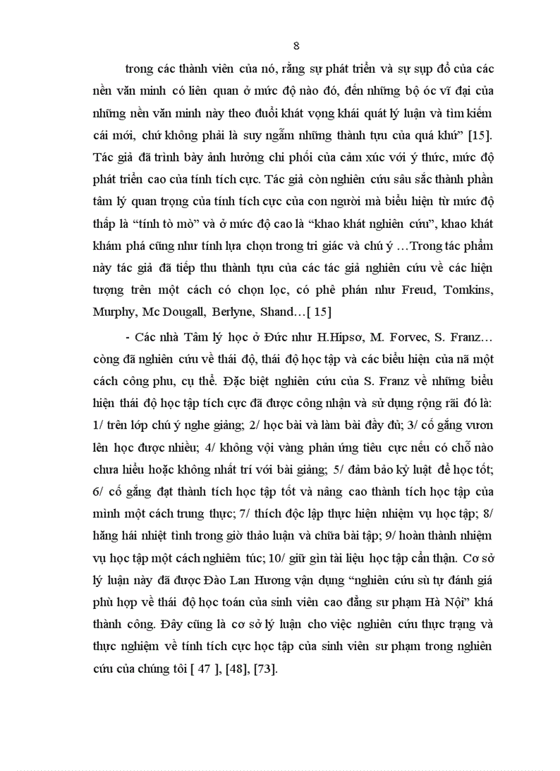 image for page Nghiên cứu tính tích cực học tập môn Tâm lý học của sinh viên Đại học Sư phạm Hải Phòng
