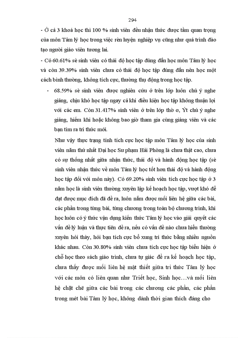 image for page Nghiên cứu tính tích cực học tập môn Tâm lý học của sinh viên Đại học Sư phạm Hải Phòng