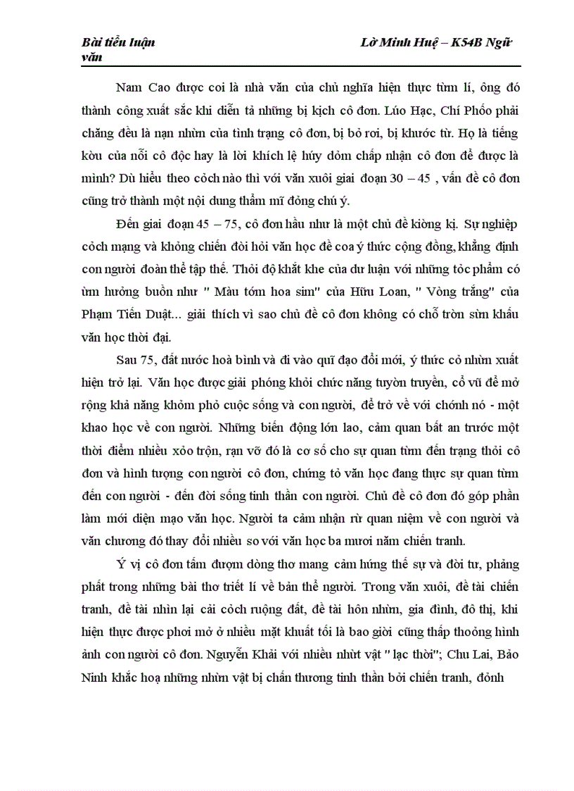 image for page Một số phương thức nghệ thuật khắc hoạ hình tượng con người cô đơn trong Thiên sứ của Phạm Thị Hoài