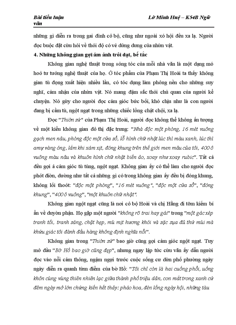 image for page Một số phương thức nghệ thuật khắc hoạ hình tượng con người cô đơn trong Thiên sứ của Phạm Thị Hoài