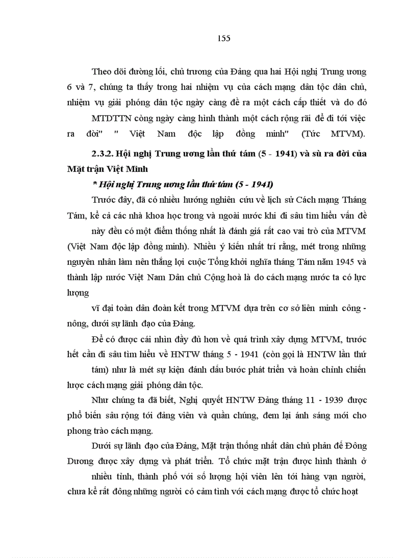 image for page Đảng Cộng sản Việt Nam lãnh đạo xây dựng lực lượng cách mạng trong Mặt trận dân tộc thống nhất những năm 1930 - 1945