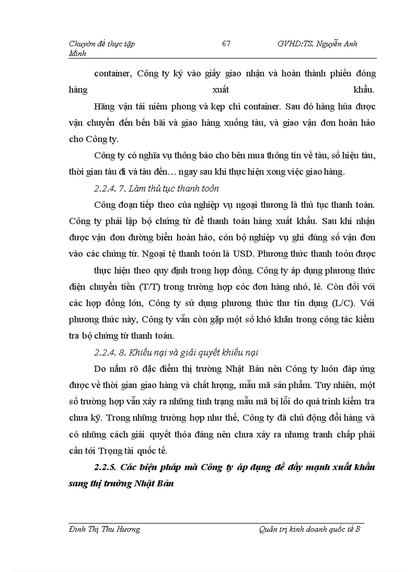 image for page Đẩy mạnh hoạt động xuất khẩu của Công ty Sản xuất Xuất nhập khẩu Dệt may sang thị trường Nhật Bản