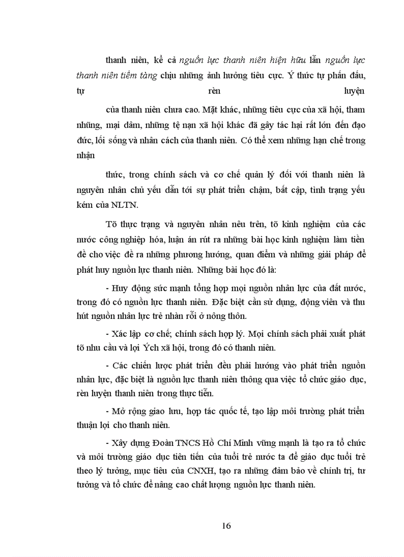 image for page Phát huy nguồn lực thanh niên trong sự nghiệp công nghiệp hóa, hiện đại hóa ở Việt Nam hiện nay