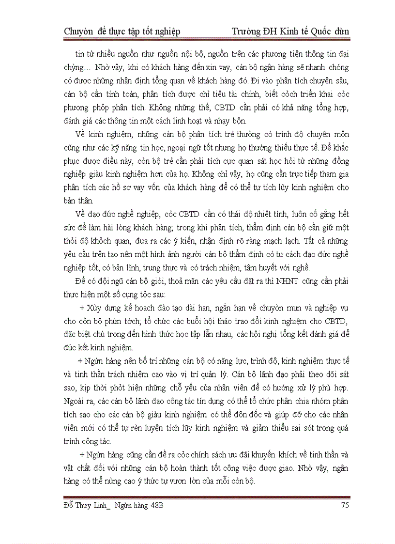 image for page Nâng cao chất lượng phân tích tín dụng khách hàng doanh nghiệp tại ngân hàng TMCP Ngoại thương Việt Nam